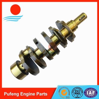 China Isuzu 3LD1 crankshaft 8-97044-777-4 8970447774 brand new aftermarket casting crankshaft for sale