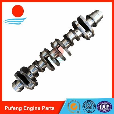 China forging crankshaft suppliers, Hino P11C crankshaft for KOBELCO excavator SK460-8 for sale