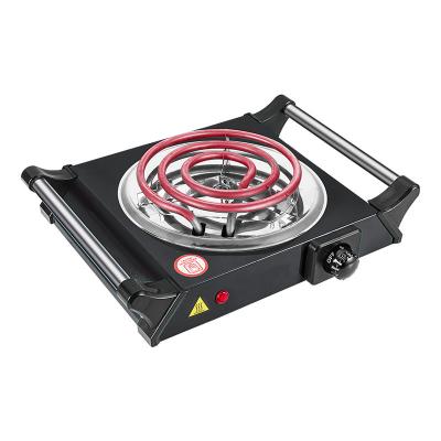 China Outdoor black color electric single hot plate with all typle cookwares 220v for sale