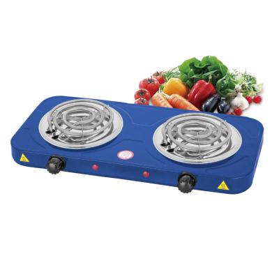 China RV Electric Double Coil Hot Plate 2000W Kitchen Use For Cooking Camping for sale