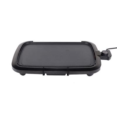 China Factory 1200w Outdoor Electric Aluminum Grill Pan Smokeless Electric BBQ Grill for sale