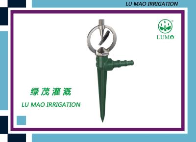 China Buried Pop Up Spray Golf Course Sprinkler Heads With Metal Spike for sale