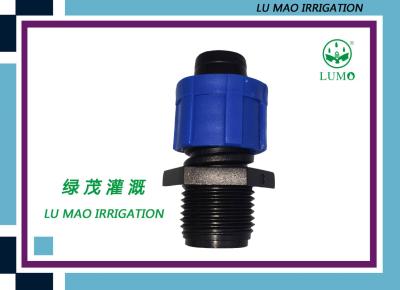 China Plastic Farm Drip Irrigation Connectors High Pressure For High Flow for sale