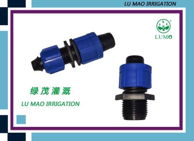 China Garden Drip Irrigation Fitting Plastic connected With Main Pipe UV Resistance for sale