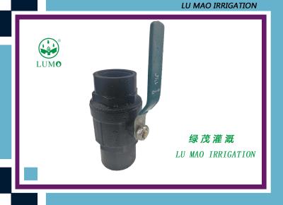 China Water CPVC Ball Valve Hydraulic , PVC Compact Ball Valve 1.2MM - 2.5MM for sale