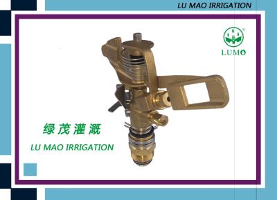 China Irrigation Brass Impact Sprinkler Heads 3/4 Inch For Lawn Irrigation Equipment for sale