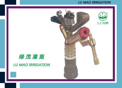 China Farm Irrigation Brass Impact Sprinkler / Brass Sprinkler Heads 2.0 - 6.0 Bar Pressure for sale