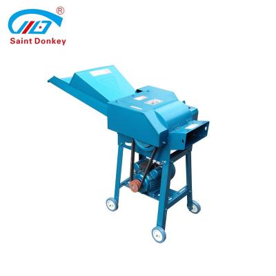 China Mini Hotels Chaff Cutter Hay Stem Cutter Machine Farm Use Cattle Silage Preparing Equipment for sale