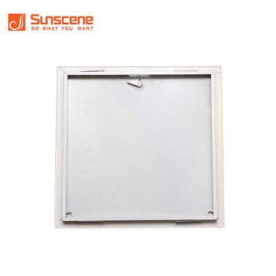 China Best Selling Artistic Ceilings Aluminum Gypsum Board Inlay Inspection Door With Lock Square Metal Inspection Door for sale