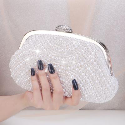 China High Quality Design Advance Agents Beaded Elegant Jeweled Lady Beaded Wedding Evening Clutch Bags for sale