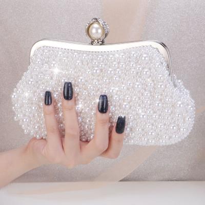 China Factory Noble Glitter Clutch Bag Fashionable Portable Handmade Evening Clutch Bags For Woman for sale