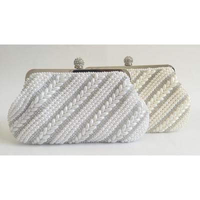 China New type beaded attractive price beaded noble women dinner bags evening clutch bag for sale