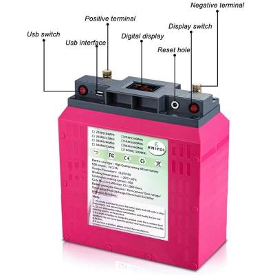 China LiFePO4 Lithium Iron Phosphate Battery 12V 100Ah LiFePo4 Battery Pack voor bootmotor Te koop