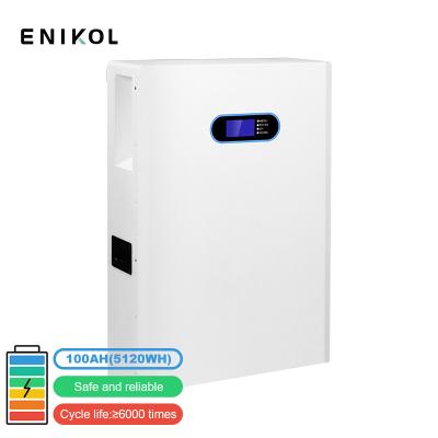 China 100h 200h Home Energy Storage Battery Powerwall Lithium Lifepo4 48V Lto-batterij Te koop