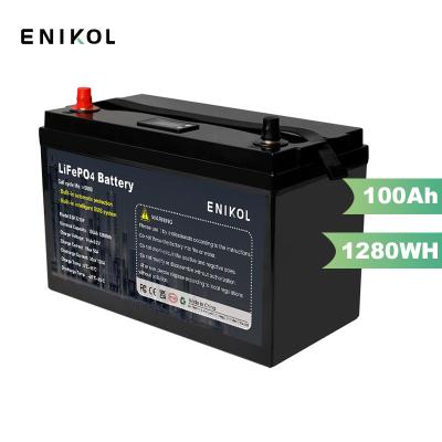 China 240ah RV LiFePo4 Batería Almacenamiento de energía 12V 100ah Lifepo4 Batería solar de iones de litio en venta