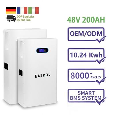 Cina 51.2V Home Energy Batteria di riserva al litio 5kw Lifepo4 Batteria 48V 100ah in vendita