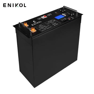 China 24V Solarenergie Lithiumbatterie 100ah 200ah Lithium-Ionen 48 Volt Lifepo4 Batterie zu verkaufen