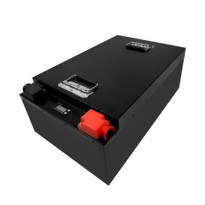 China 51.2V golfkar batterij energie back-up systeem 48V 10kw lithiumbatterij 200ah Te koop