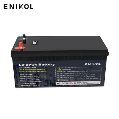 Cina 12V 100Ah ricaricabile RV LiFePo4 batteria veicolo batteria al litio ion fosfato in vendita