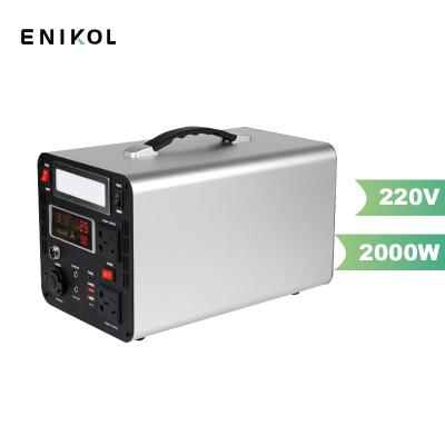 China Portable Solar Camping Power Station 1500W 2000W Außengenerator zu verkaufen