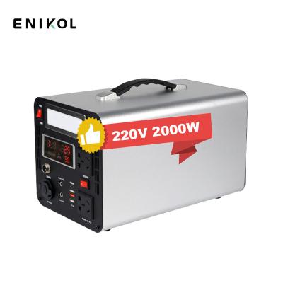 China Sonnenenergie Speicherung Portable Power Station 1500W 2000W Für Outdoor Camping zu verkaufen