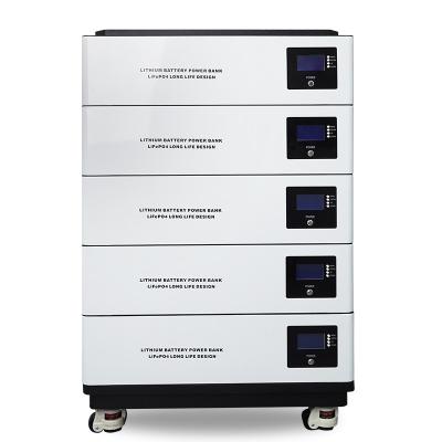 Κίνα Household Stackable LiFePo4 Battery 100ah 200ah 400ah 48v Energy Storage Battery 5kw προς πώληση