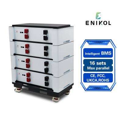 China Stackable Lithium Battery 15kwh 20kwh LiFePo4 Battery 48v Solar Storage System for sale