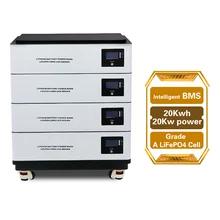 Cina Can Parallel 48v 100ah Stackable Battery 51.2v LiFePo4 Battery 200ah 300ah 400ah in vendita