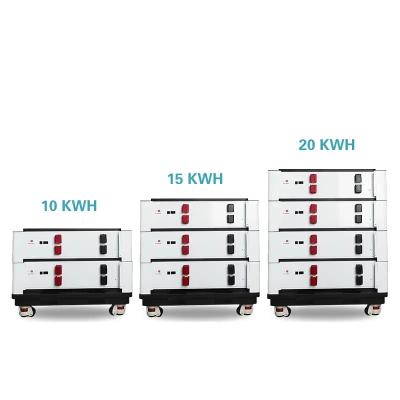 Cina Stackable Lithium Battery 48v 100ah LiFePo4 Battery 5120WH Energy Storage Container in vendita