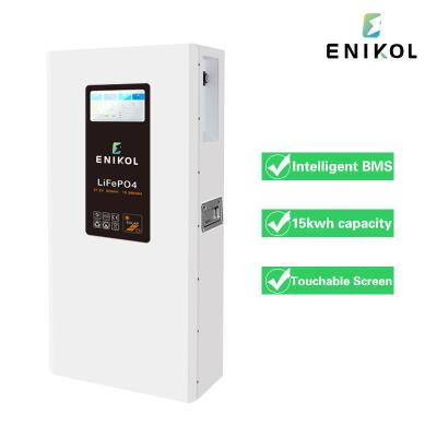 China Fast Charging 51.2V 100AH 200AH 300AH LiFePO4 Wall 48V Lithium Solar Battery for sale