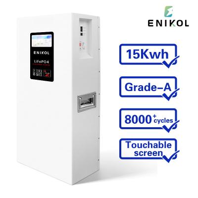 Chine Power Wall Mounted 300Ah 48V LiFePo4 Battery Lithium For Solar With Smart BMS à vendre