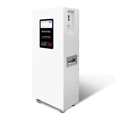 Chine 15kw batterie pour la maison LiFePO4 solaire 48V batterie de stockage d'énergie 300ah avec et communication RS485/CAN à vendre