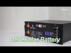 rack mount 24V 200ah Solar Battery 50ah Lithium Battery Pack 48v Lifepo4 Battery 100ah