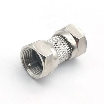 China Brass RF Male F Male Connector To Double F Male Adapter for sale