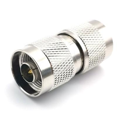 China RF N Male Brass Type To N Male RF Coaxial Cable Connector Adapter for sale