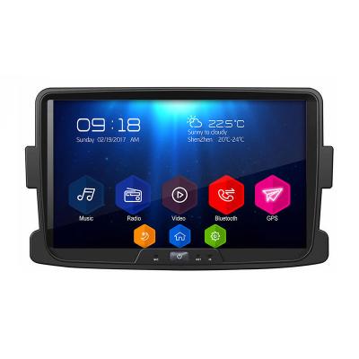 China Universal Android Car DVR Multimedia 2+32G 1 Dian Support Gps Tesla Style Android Car Stereo For Renault for sale