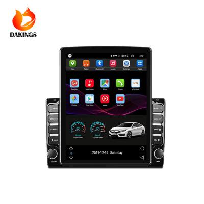 China universal din gps machine single folding touch screen car stereo for prado 2014 model for sale