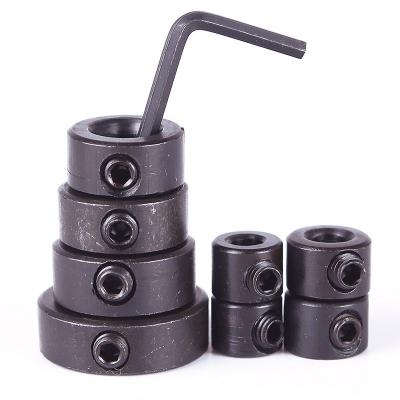 China 8Pcs/Set Drilling Woodworking Woodworking Drill Bit Depth Stop Collars Ring Positioner Drill Locator for sale