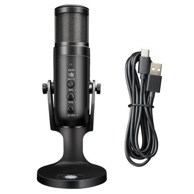 China New Condenser Microphone USB Music Computer Portable Professional Desktop Professional Microphone for sale