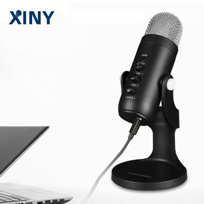 China Wired microphones by Xiny youtuber portable professional singing condenser microphone set for sale