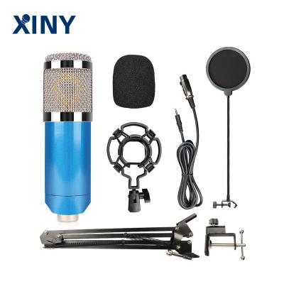 China Xiny BM800 professional professional condenser microphone set for live webcast recording for sale