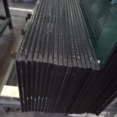 China Energy saving glass facade wall double glazing triple silver glass low-e unit price cost for sale