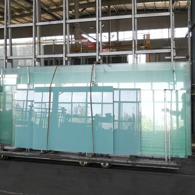 China Clear laminated glass btg glass 6.38mm modern white translucent laminated laminated glass prices in China for sale