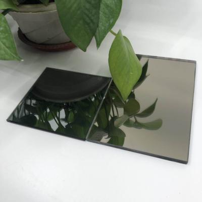 China Modern 5mm 4mm Tinted Mirror Colored Copper Glass for sale