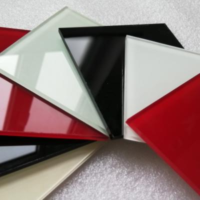 China High Quality Decorative Glass Back Painted Glass Price for sale