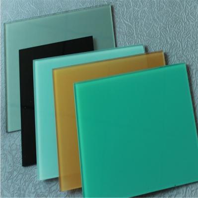 China Modern 2mm 6mm toughen back painted glass wall for sale