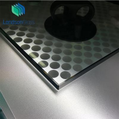 China White Safety 5+0.76+5mm Silk Screen Printing Glass Tempered Laminated Glass For Exterior Building Decorative for sale