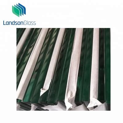 China Decorative Glass Window Louvers Heat Absorbing Tempered Glass for sale