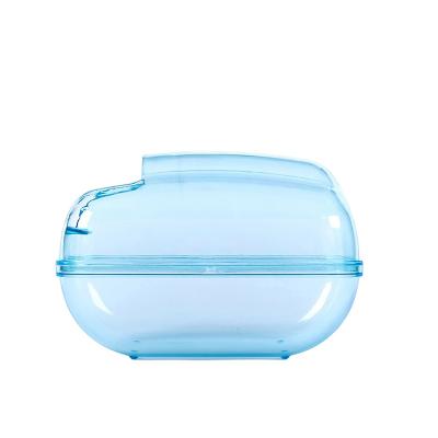 China Wholesale Professional Stocked Carefully Made Small Pet Cage Accessories Transparent Hamster Bathroom Hamster for sale