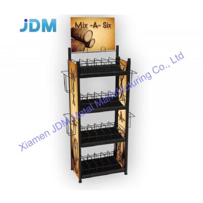 China Corrosion protection bakery display supermarket display food candy counter display rack french fries stand market for sale